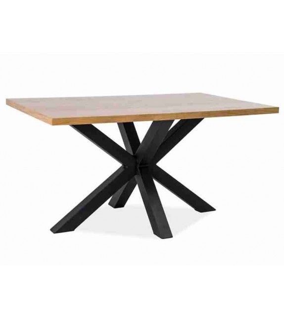 BRW CROSS Jedálenský stôl masívny drevený
