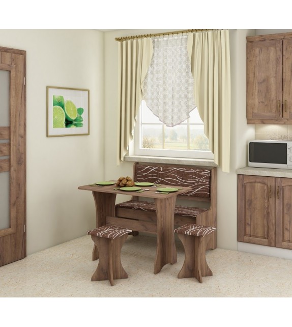 WIP JEDALENSKY ROVNY SET s taburetmi