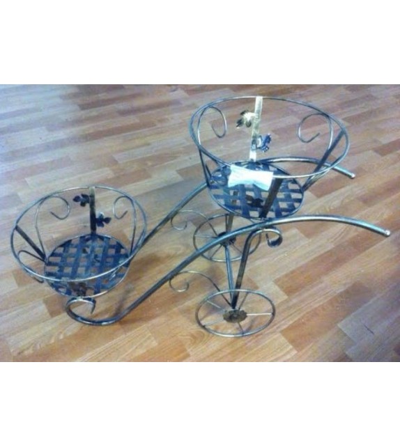 Kovový stojan na kvety furik velký C-037