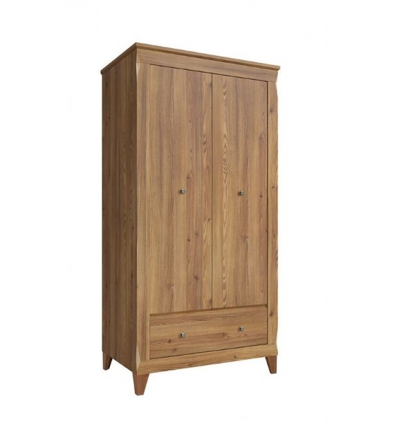 BRW BERGEN SZF2D1S Skriňa vešiaková sektorový nábytok