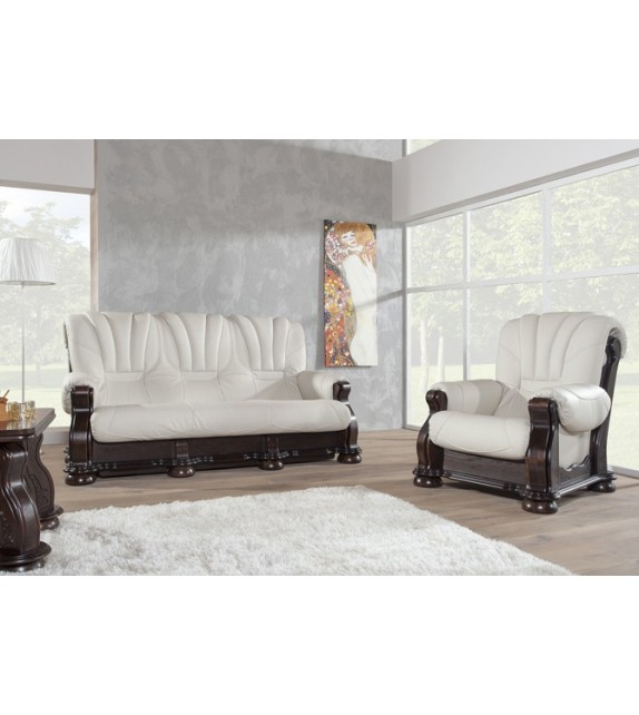 PYKA CEZAR III 3R+2+1 Kožená sedacia súprava