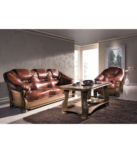 PYKA LORD 3R+2+1 Kožená sedacia súprava