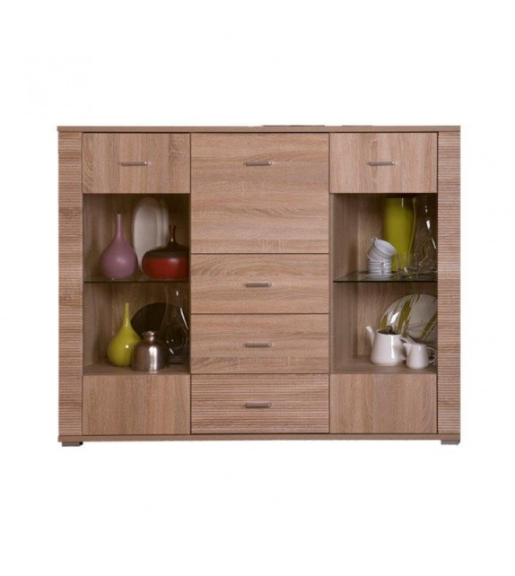 TK GRAND 08 komoda s barom 2W3S1B sektorový nábytok