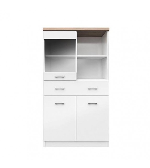 TK TOPTY 02 vitrína 2D1W1S/80