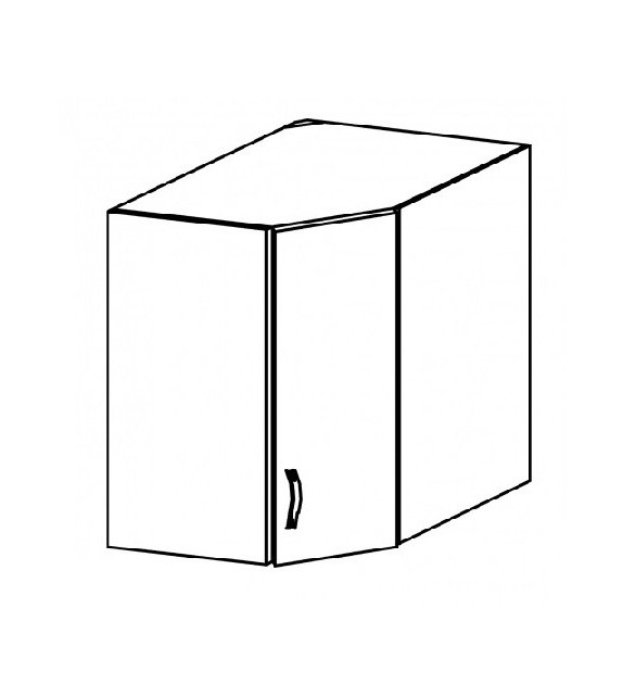 TK SICILIA G60N Felső sarokszekrény