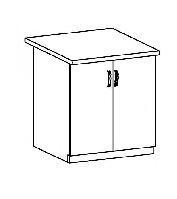 TK SICILIA D80 Alsó szekrény