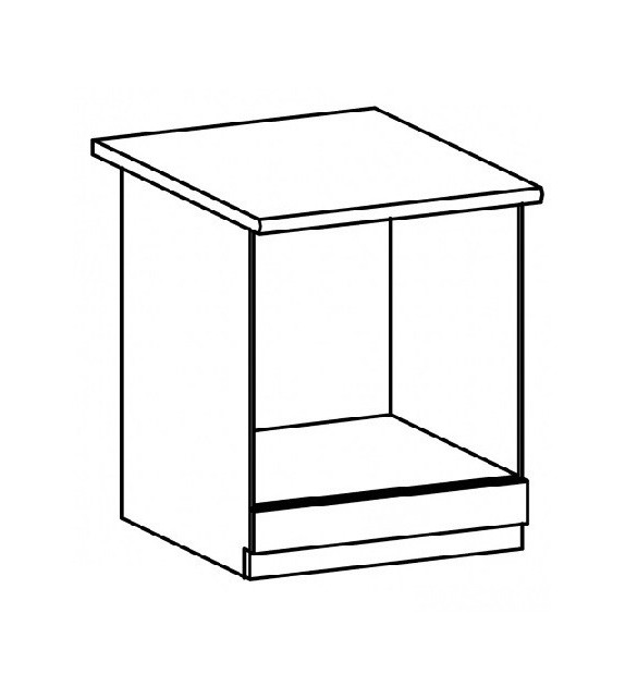 TK SICILIA D60ZK Szekrény beépített háztartási gépekhez