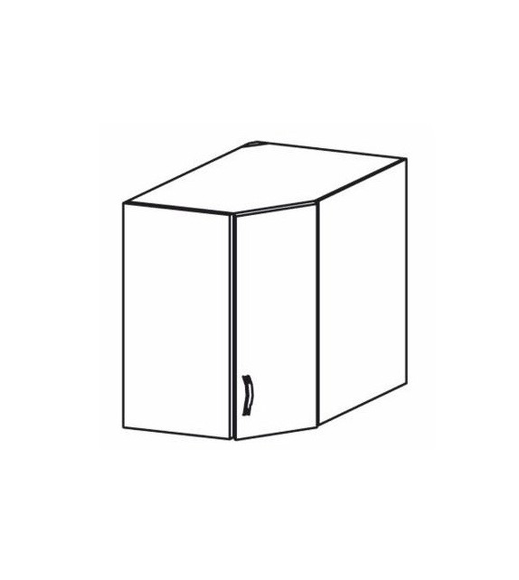 TK ROYAL G60N skrinka horná rohová