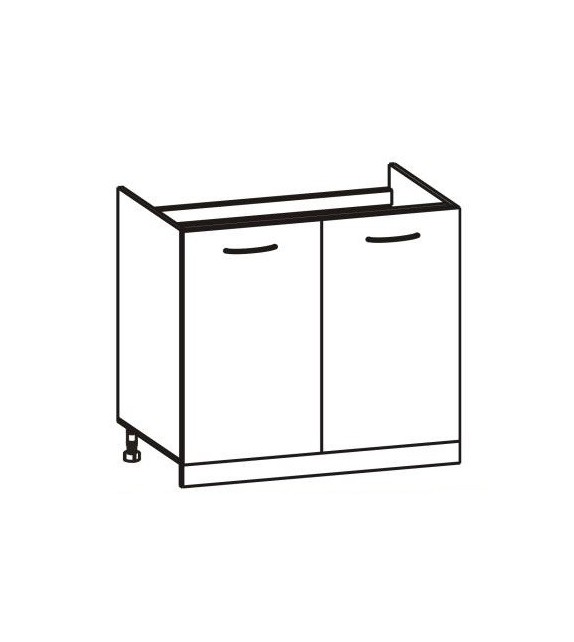 TK CYRA NEW DZ 80 dolná skrinka drezová