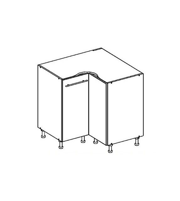 TK CYRA NEW DN 90 dolná skrinka rohová