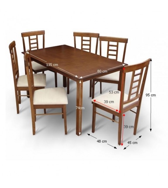 TK OLEG Jedálenský set 1+6