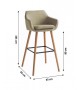 TK LIZET Barová stolička