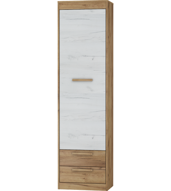 WIP MAXIMUS MXS-01 skriňa policová úzka 1D2S sektorový nábytok