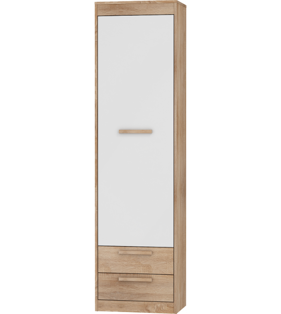 WIP MAXIMUS MXS-01 skriňa policová úzka 1D2S lesk sektorový nábytok