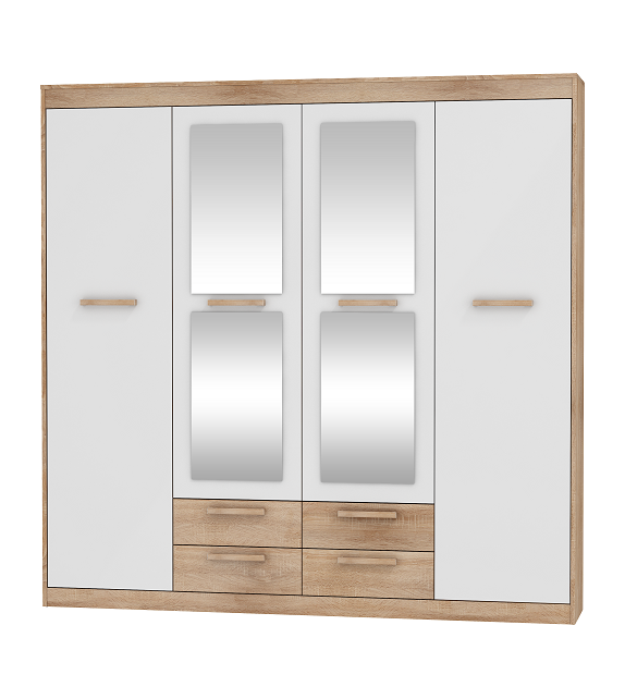 WIP MAXIMUS MXS-06 skriňa velká 4D4S lesk sektorový nábytok