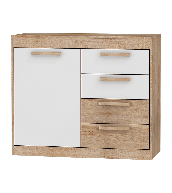 WIP MAXIMUS MXS-07 komoda 1D4S lesk sektorový nábytok