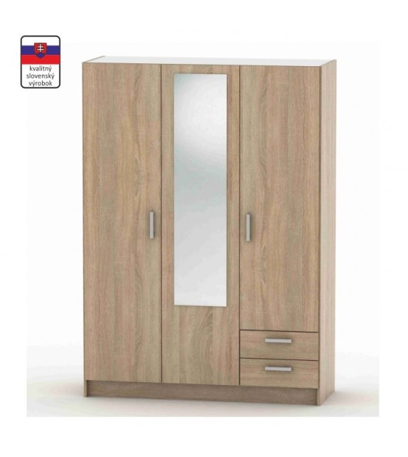 SKIP BETTY 07 001 skriňa kombinovaná so zrkadlom