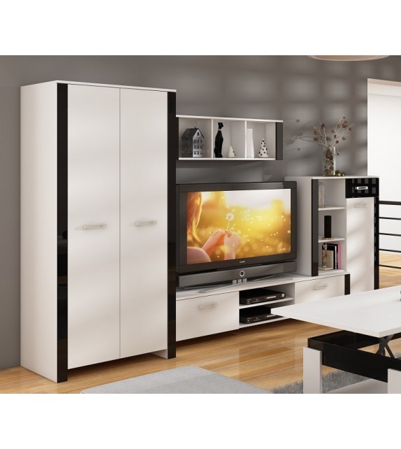 WIP HUGO 4 lesk obývacia stena