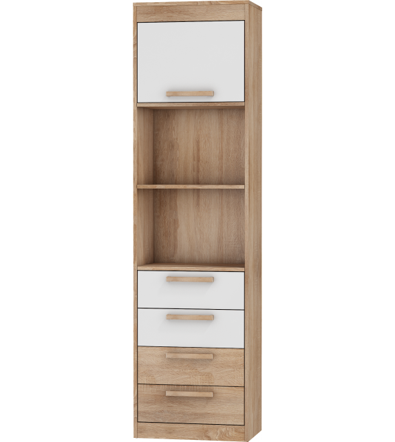 WIP MAXIMUS MXS-29 Regál W1D4S lesk sektorový nábytok