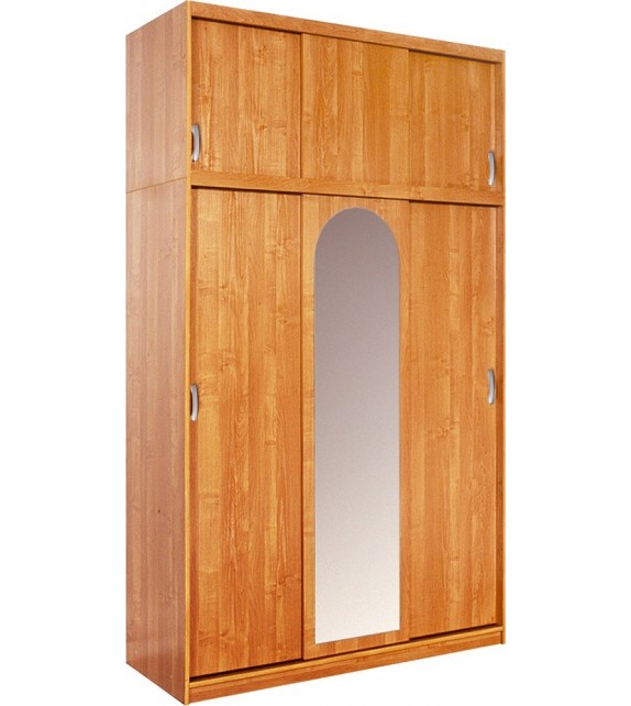 WIP KAMMA skriňa s posuvnými dverami so zrkadlom kombinovaná