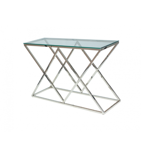 SI ZEGNA C Konzola Stôl dizajnový sklenený