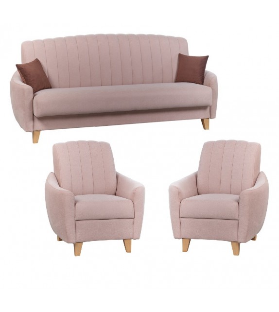 GLOBAL CEZAR 3W+1+1 Sedacia súprava