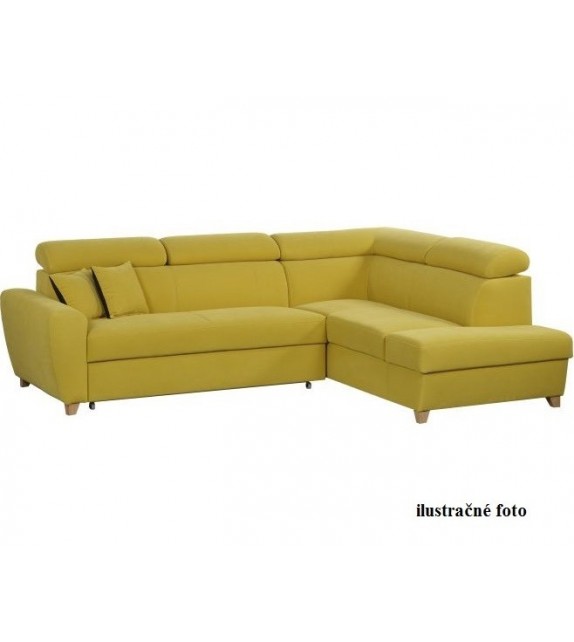 GLOBAL LOFT Rohová sedacia súprava rozťahovacia L/P