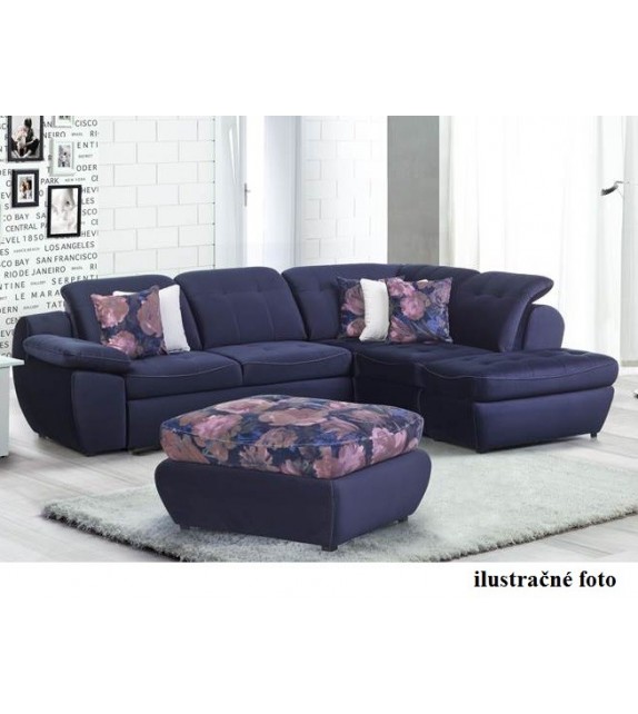 GLOBAL ICON Rohová sedacia súprava rozťahovacia L/P