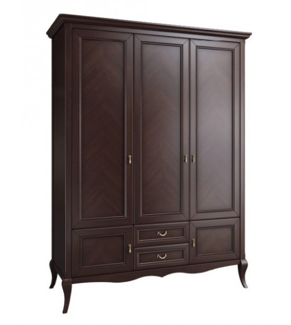 GLOBAL WIKTORIA 3DS2D2SZ Vitrína s ohnutými dverami masívny sektorový nábytok