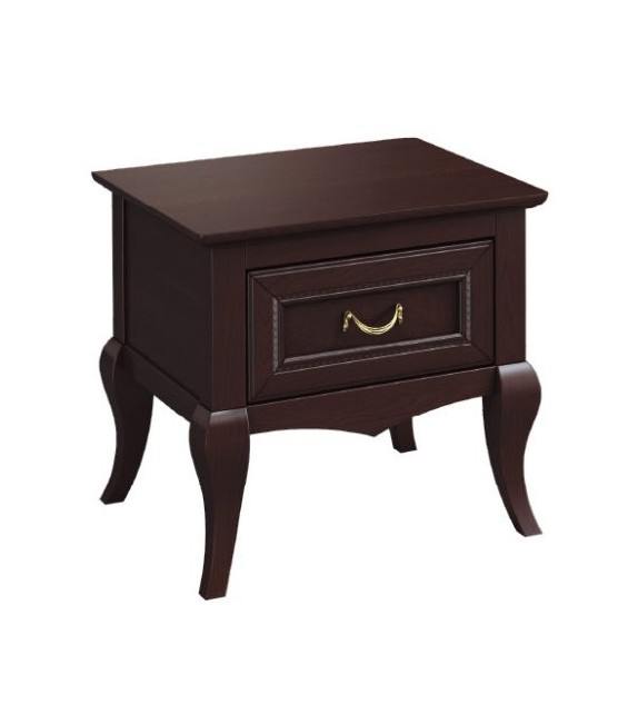 GLOBAL WIKTORIA 3DS2D2SZ Vitrína s ohnutými dverami masívny sektorový nábytok