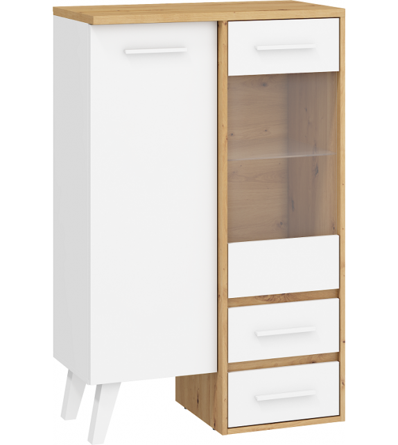 WIP SVEN SVN-15 1DPN Skrinka visiaca lesk sektorový nábytok