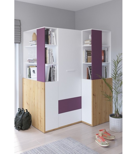 WIP HEY 6 Šatník s doplnkovým regálom