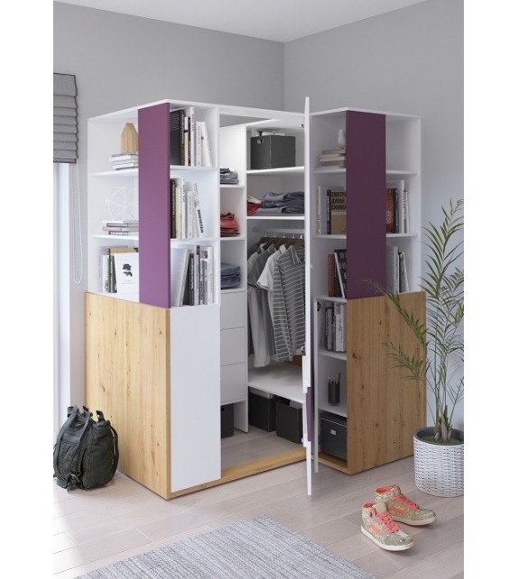 WIP HEY 21 Šatník detský sektorový nábytok