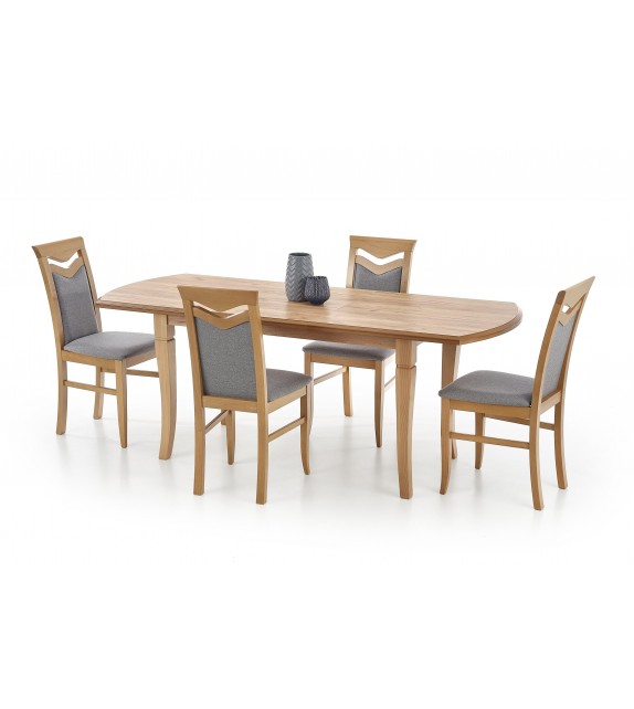 BRW FRYDERYK Jedálenský stôl rozkladací 160