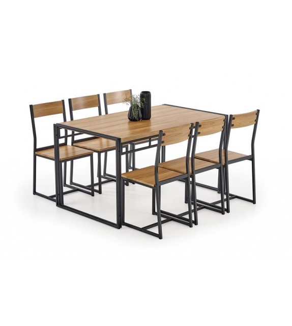 BRW BOLIVAR Jedálenský set 1+6