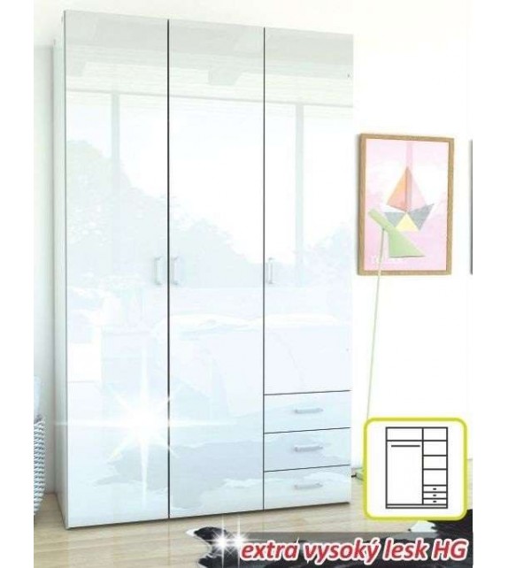 TK GWEN 70427 skriňa lesk