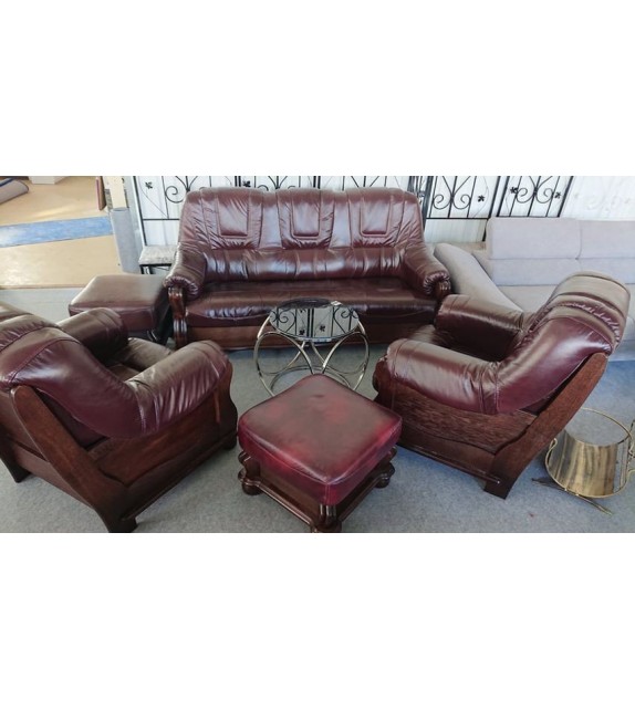 PYKA ROMA 3R+2+1 Kožená sedacia súprava