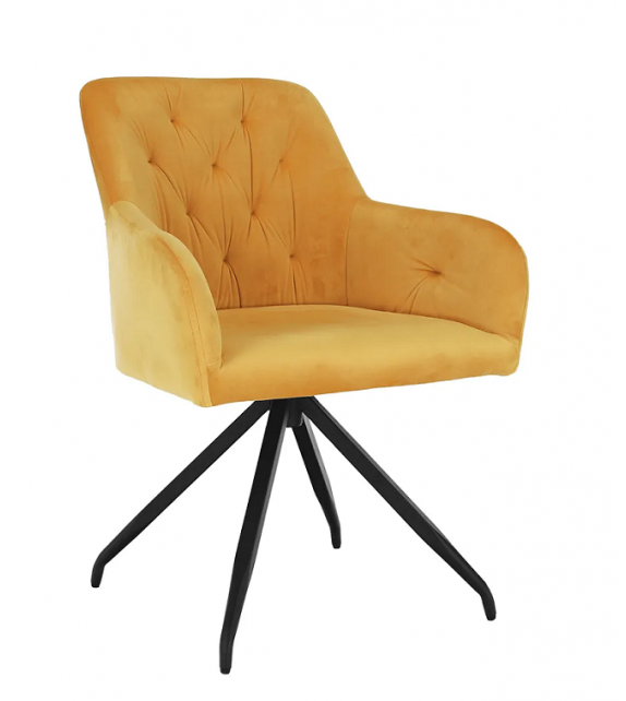 TK VENEZA kreslo otočné Velvet