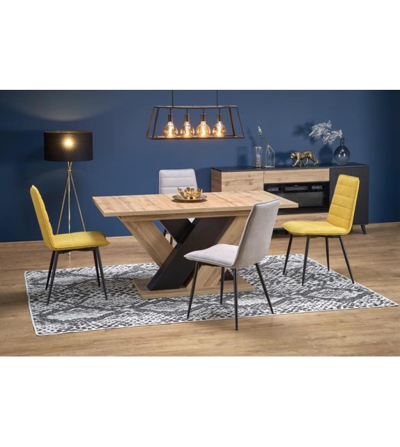 HA BRANDON Jedálenský stôl rozkladací 160