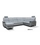 POSED MILANO U rohová sedacia súprava v tvare "U" rozkladacia P/L
