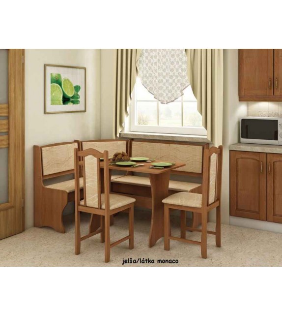 WIP JEDALENSKY ROHOVY SET so stoličkami