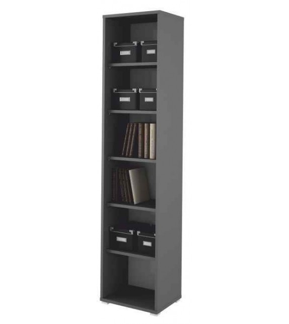 TK RIOMA 02 regál vysoký úzky sektorový nábytok