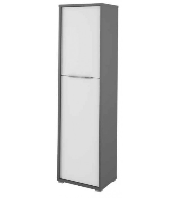 TK RIOMA 08 skriňa policová úzka nízka sektorový nábytok