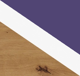dub artisan/biela/fialová